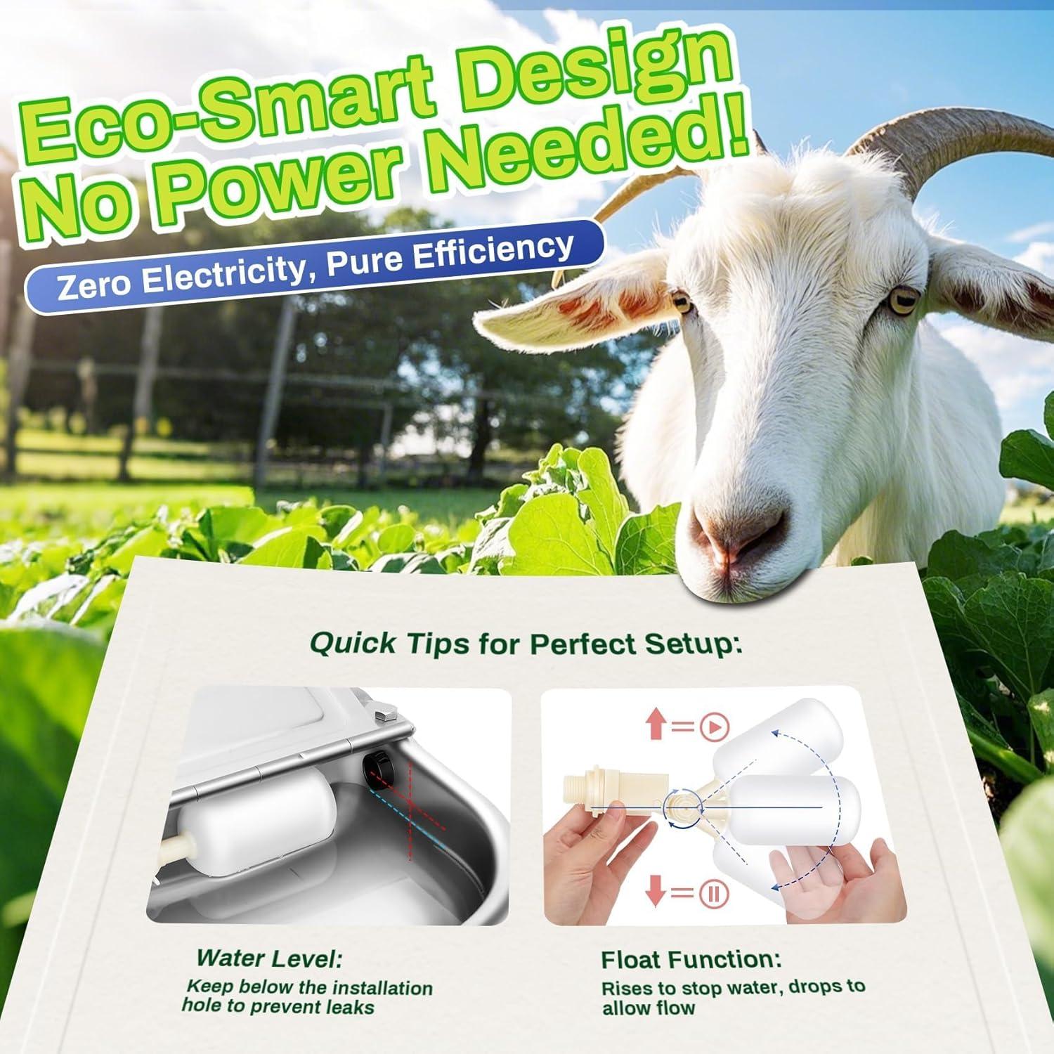 Tazón Automático de Agua Ademon 25x27cm Acero Inoxidable 304