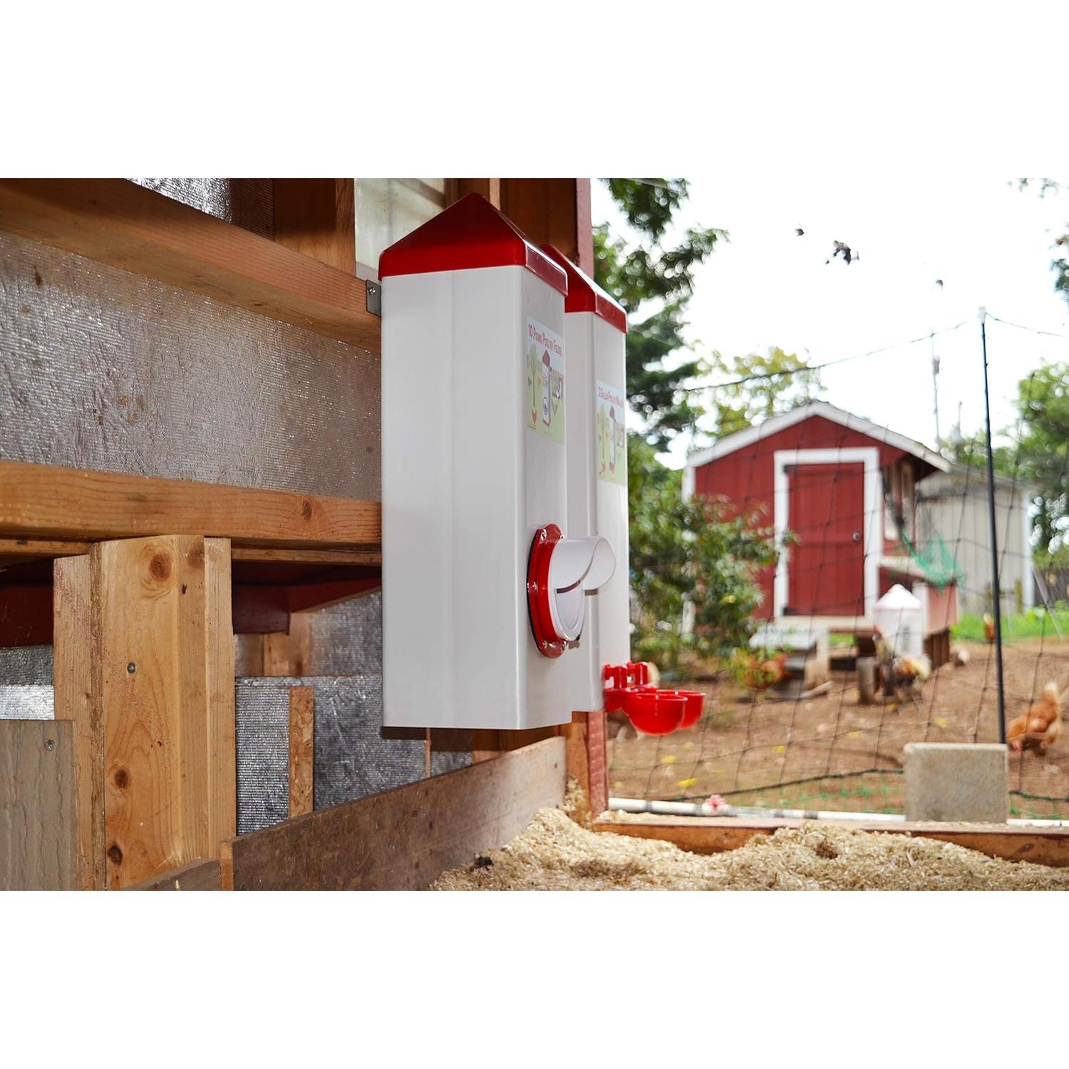 Bebedero Automático RentACoop 7.57L para Pollos y Patos