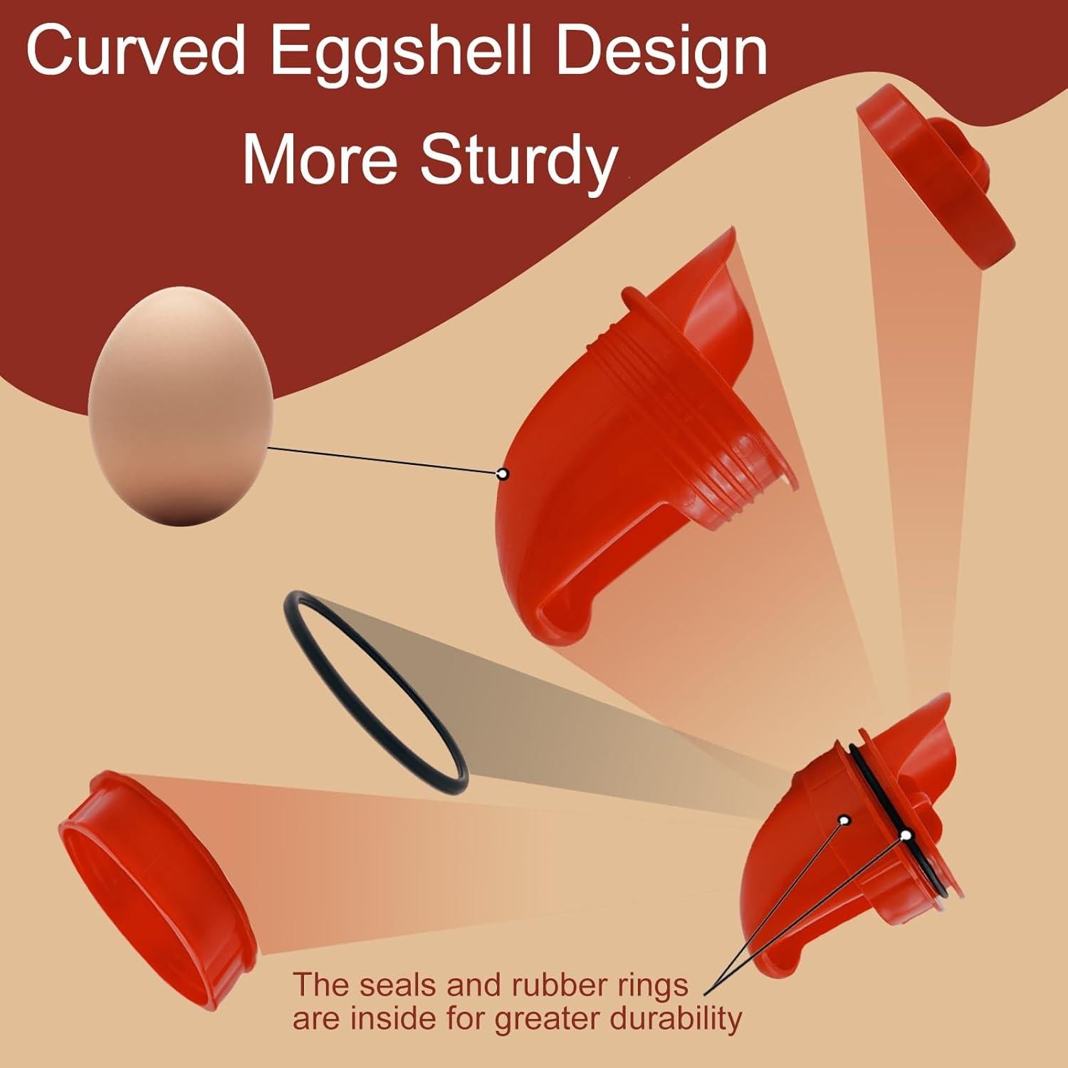 Juego Comedero y Bebedero Automático para Pollos Aopchry 8 Tazas