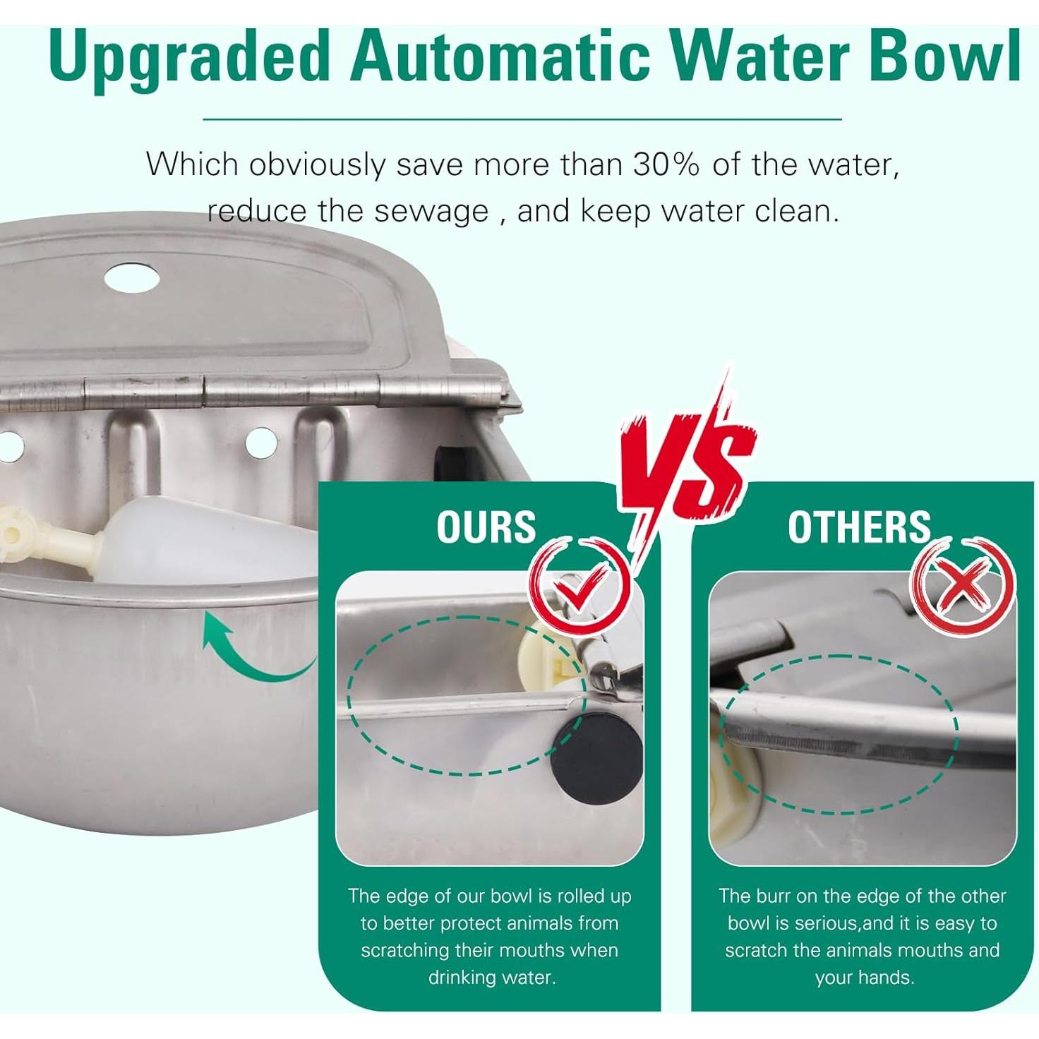 Dispensador de Agua Automático Tbrand Acero Inoxidable 304 2.5L