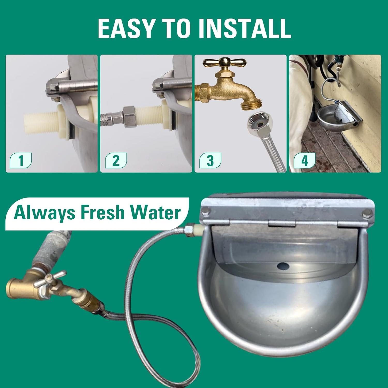 Dispensador de Agua Automático Tbrand Acero Inoxidable 304 2.5L