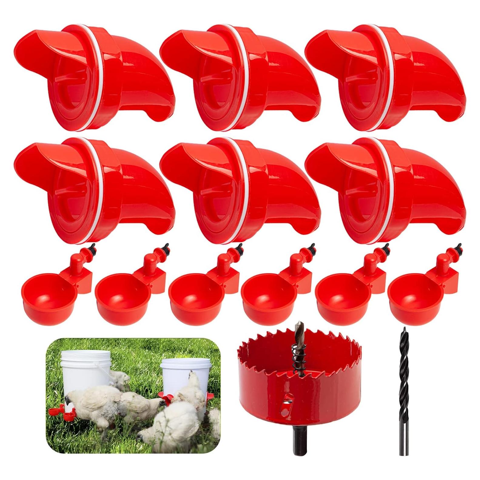 Kit de Alimentador y Bebedero Automático para Pollos GUGULL