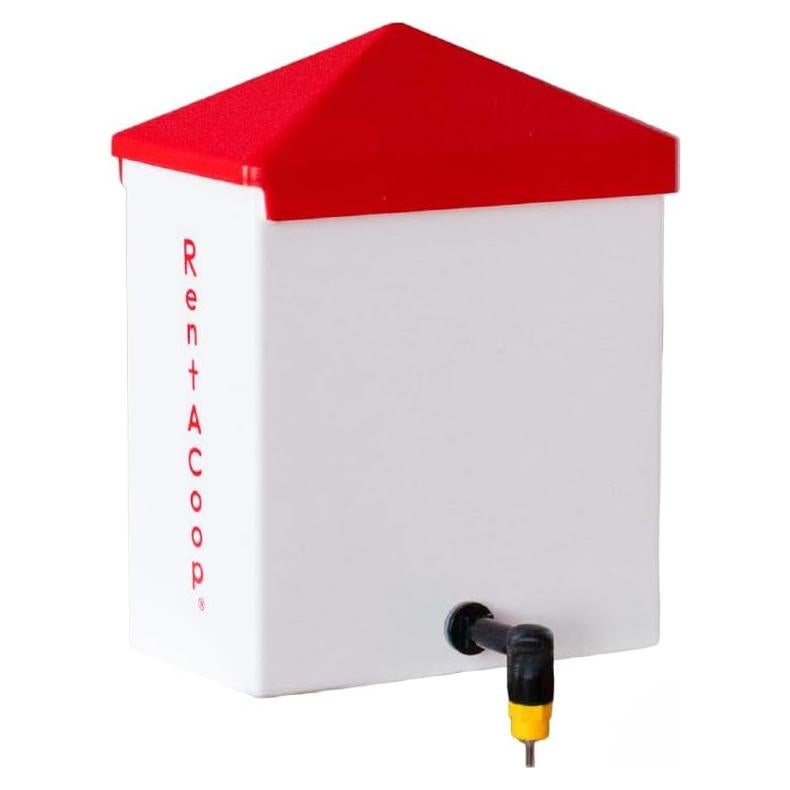 Bebedero Automático RentACoop 2L con 2 Picos para Aves