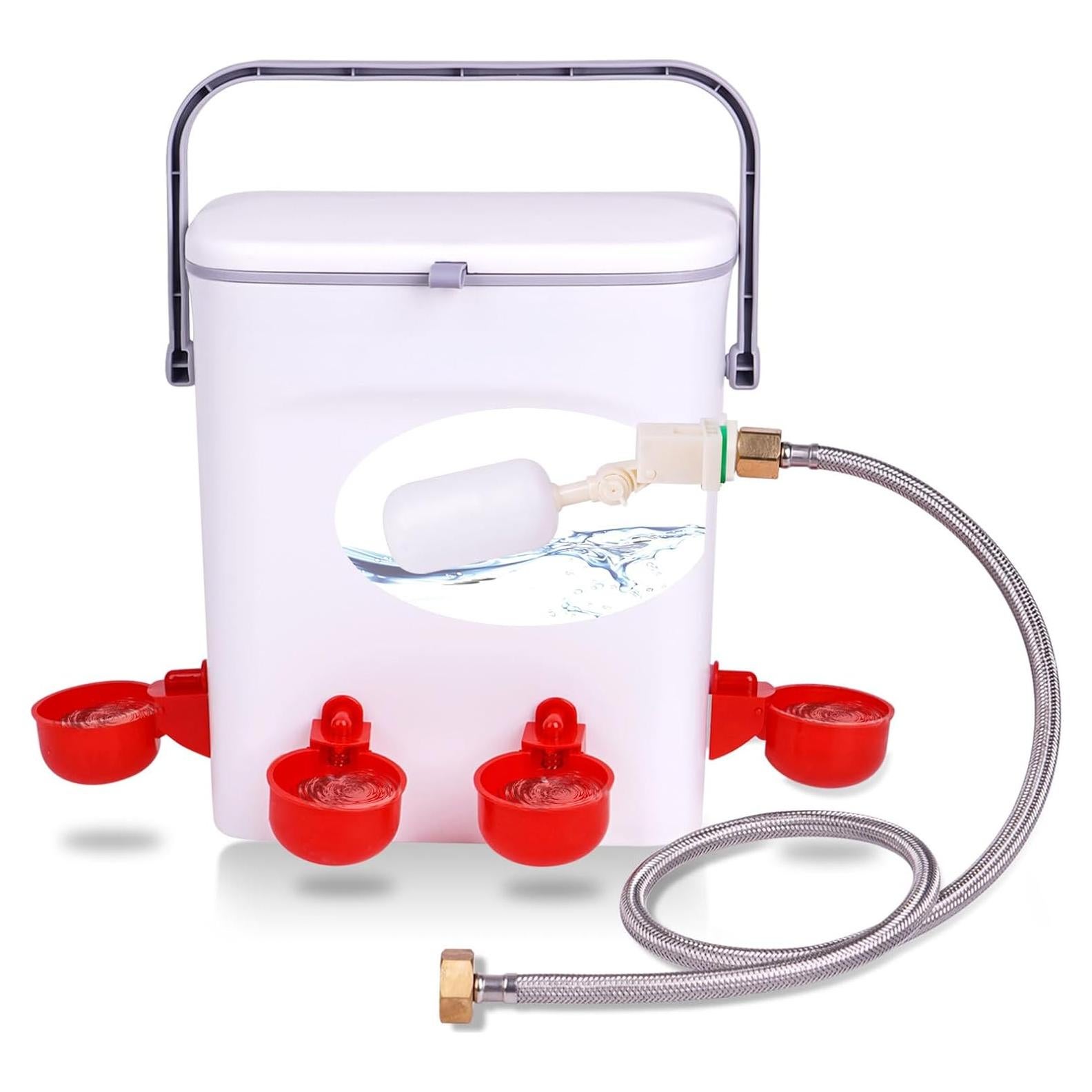 Abrevadero Automático ZHEQOGZH 7.57L con Válvula Flotador