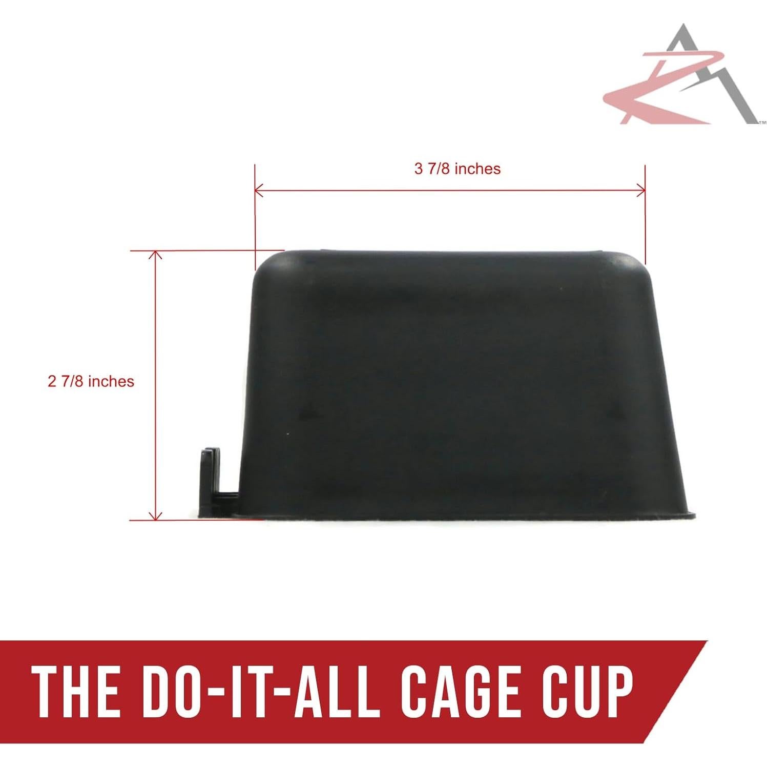 Paquete de 20 Tazas de Jaula Negras La Tienda ROP 473ml