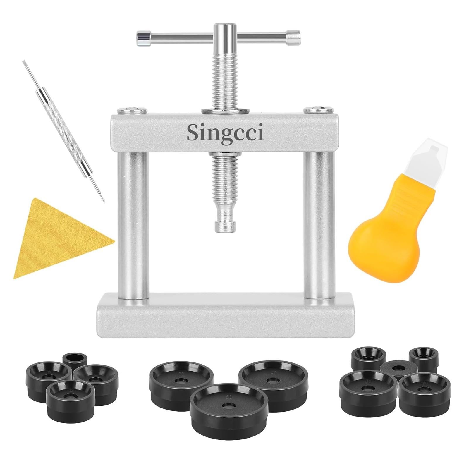 Juego de Herramientas Prensa de Reloj HAO DA con 12 Moldes