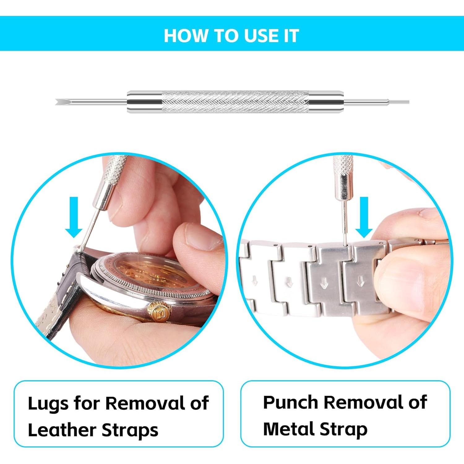 Juego de Herramientas Prensa de Reloj HAO DA con 12 Moldes