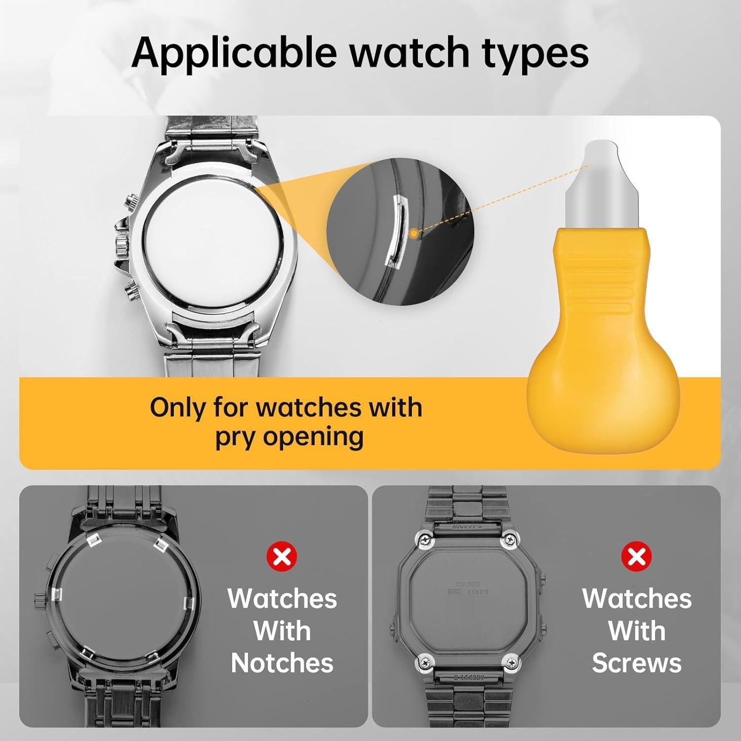 Kit de Herramientas para Reloj Eventronic 14 Piezas 18-50mm