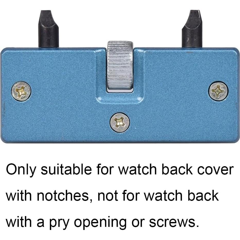 Abridor de Tapa de Reloj Ajustable FENGMANG Acero Inoxidable
