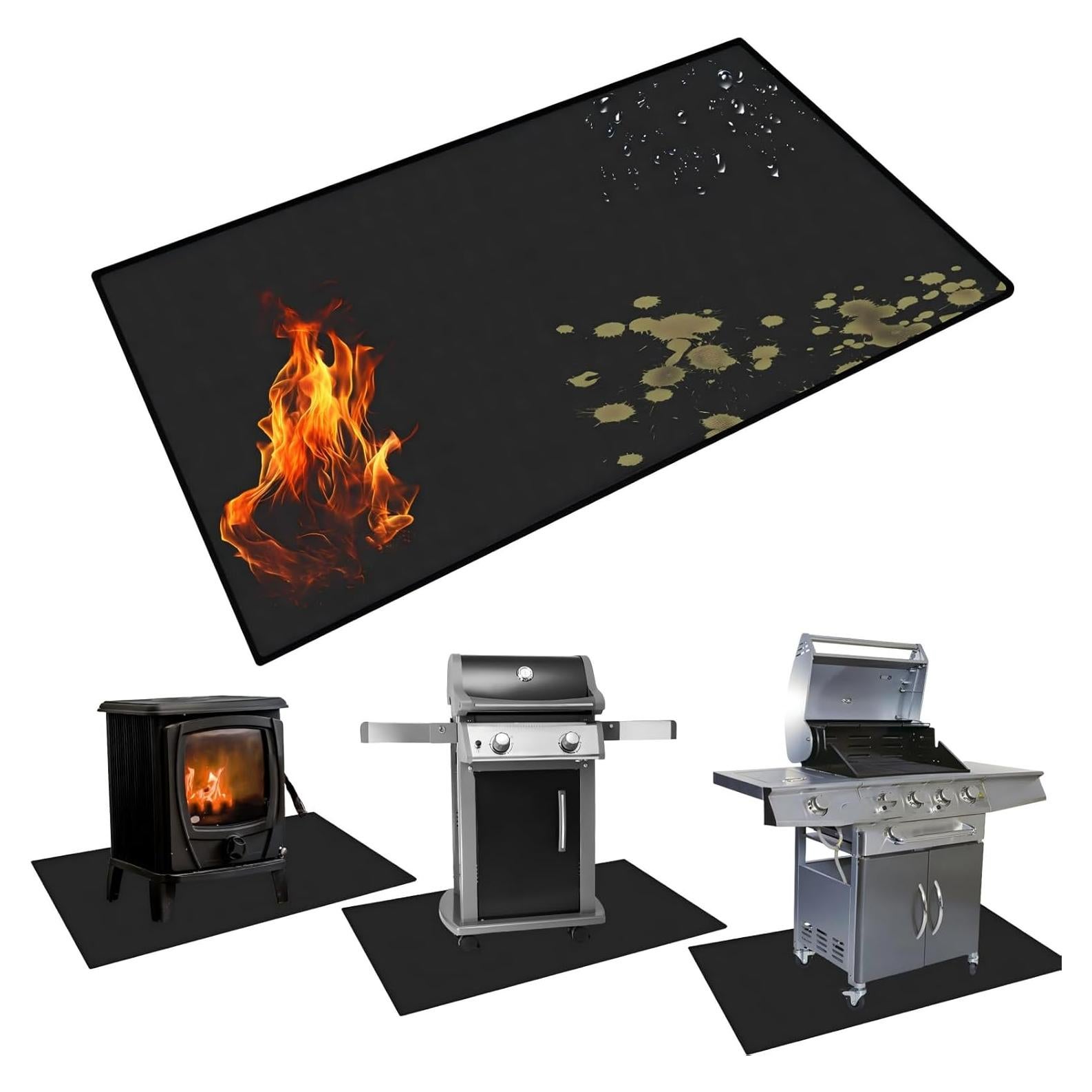 Alfombrilla a Prueba de Fuego Tansheep 121.92x76.2 cm Doble Cara