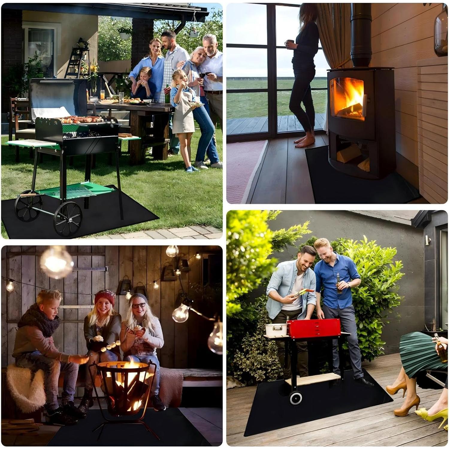 Alfombrilla a Prueba de Fuego Tansheep 121.92x76.2 cm Doble Cara