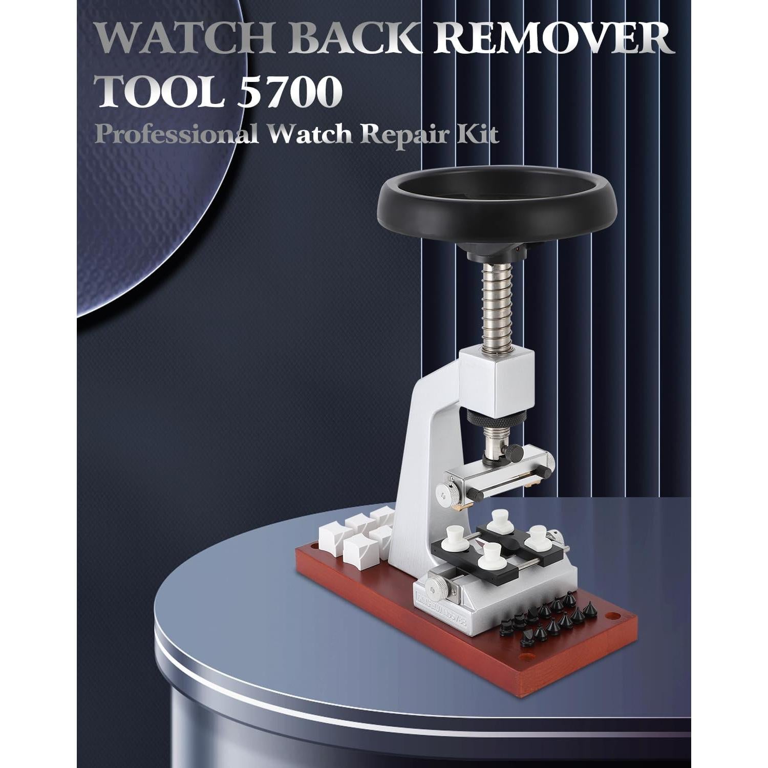 Abridor de Caja de Reloj Semme 5700 con 6 Accesorios