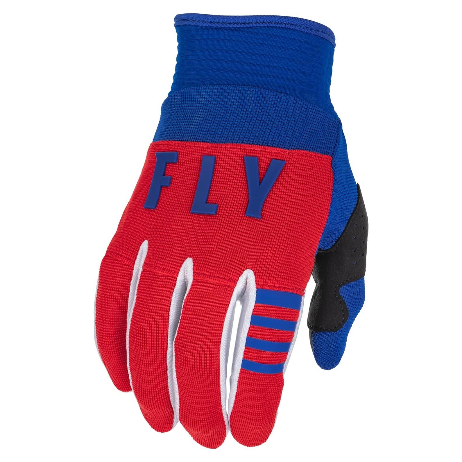 Guantes Fly Racing F-16 Adulto Rojo/Blanco/Azul Pequeño