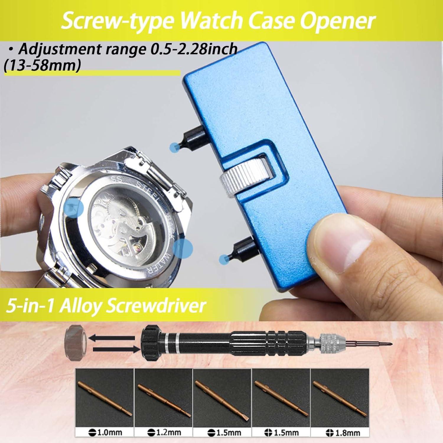 Kit de Herramientas de Reparación de Reloj GLDCAPA WT1009