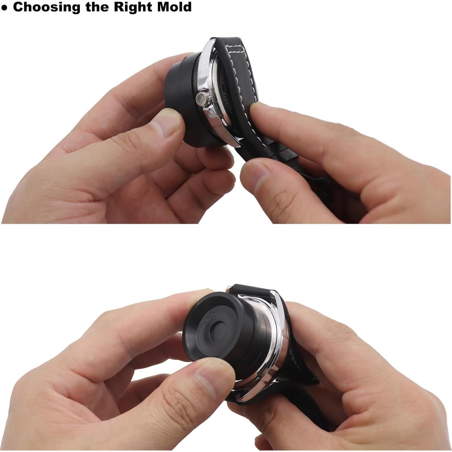 Kit de Reparación de Reloj LYECUN con Herramienta de Presión y Moldes