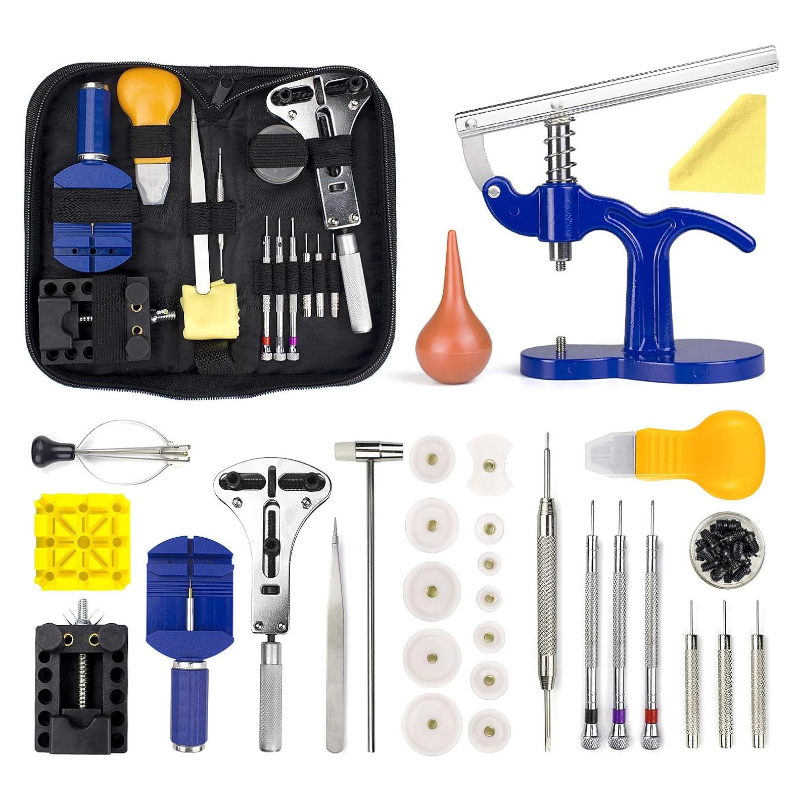 Kit de Herramientas de Reparación de Reloj ZISTEL con Estuche