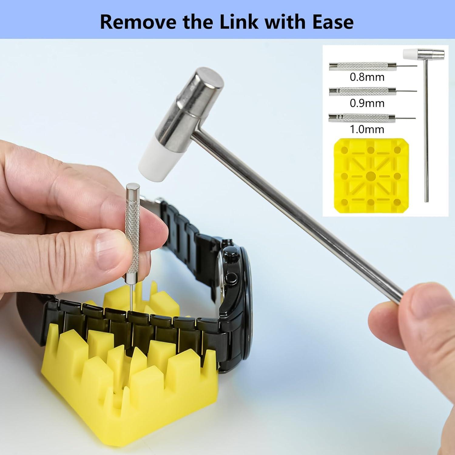 Kit de Herramientas de Reparación de Reloj ZISTEL con Estuche