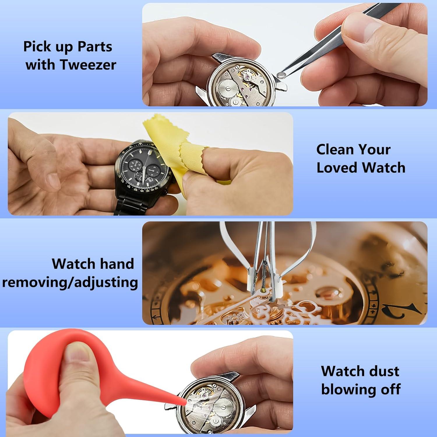 Kit de Herramientas de Reparación de Reloj ZISTEL con Estuche