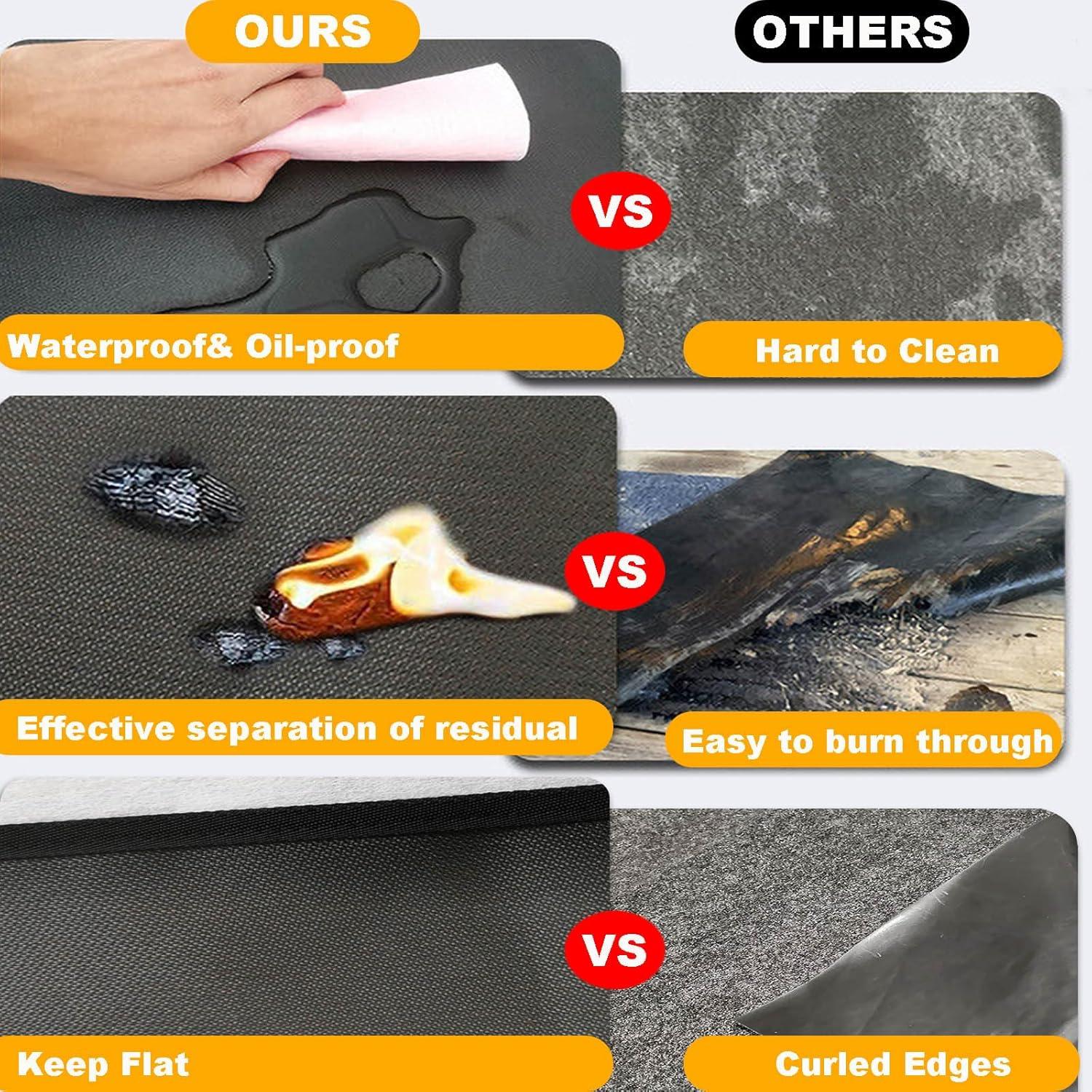 Alfombra Ignífuga Tirifer 106.68x60.96 cm para Chimenea