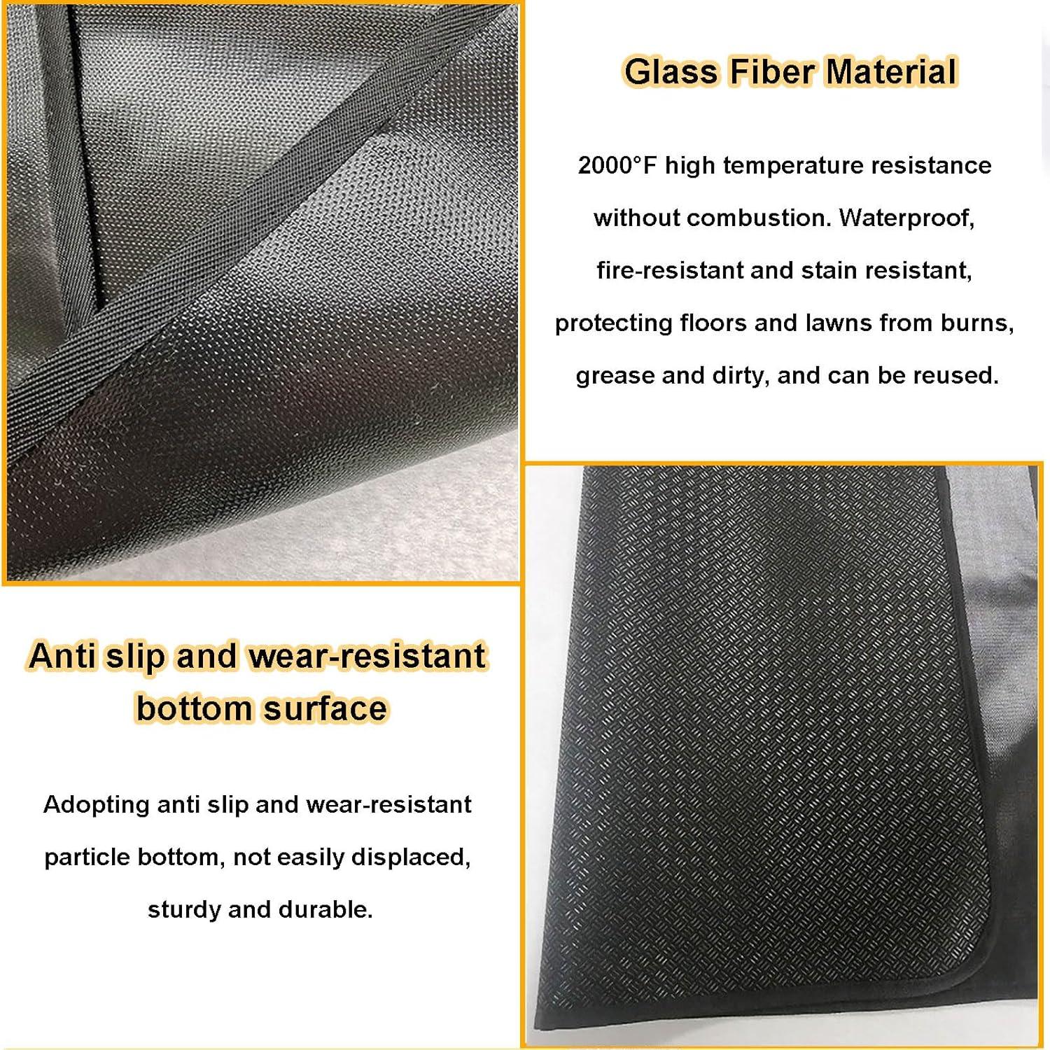 Alfombra Ignífuga Tirifer 106.68x60.96 cm para Chimenea