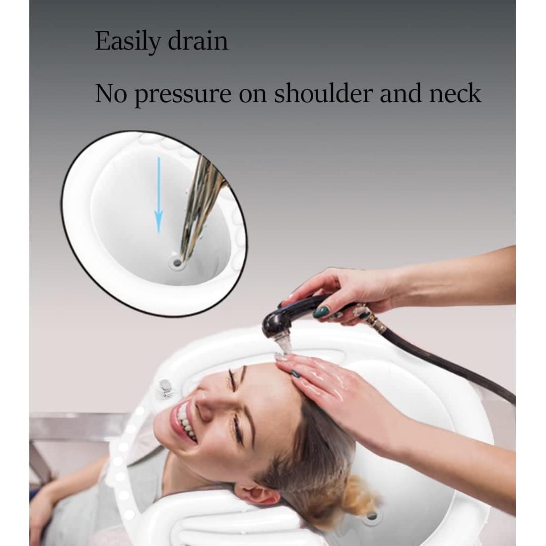 Basin de Champú Inflable Peaoop 81cm x 60cm para Postrados