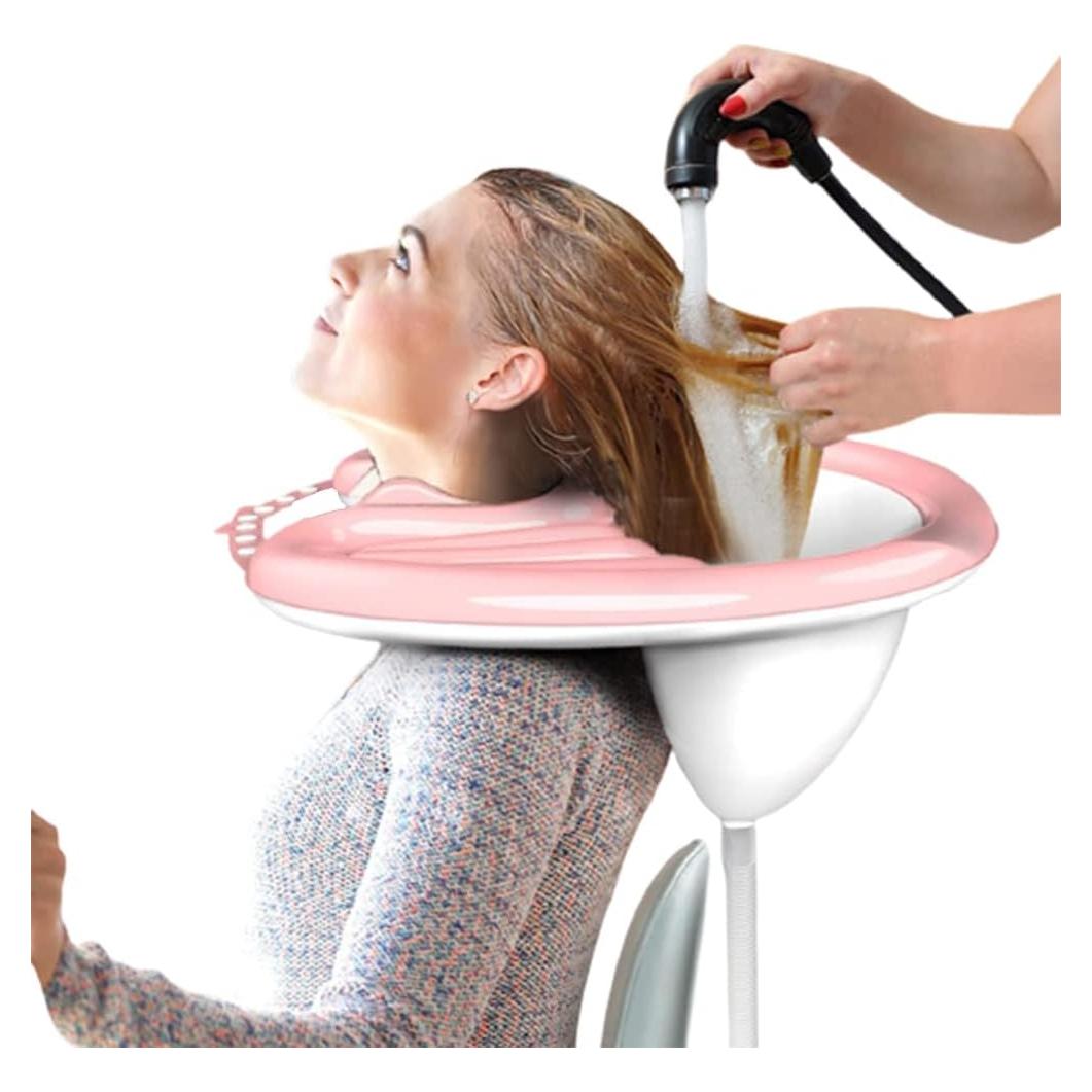 Tazón Inflable para Champú Peaoop - Lavabo Portátil 20x10.5cm