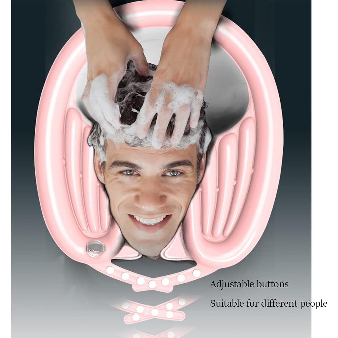 Tazón Inflable para Champú Peaoop - Lavabo Portátil 20x10.5cm