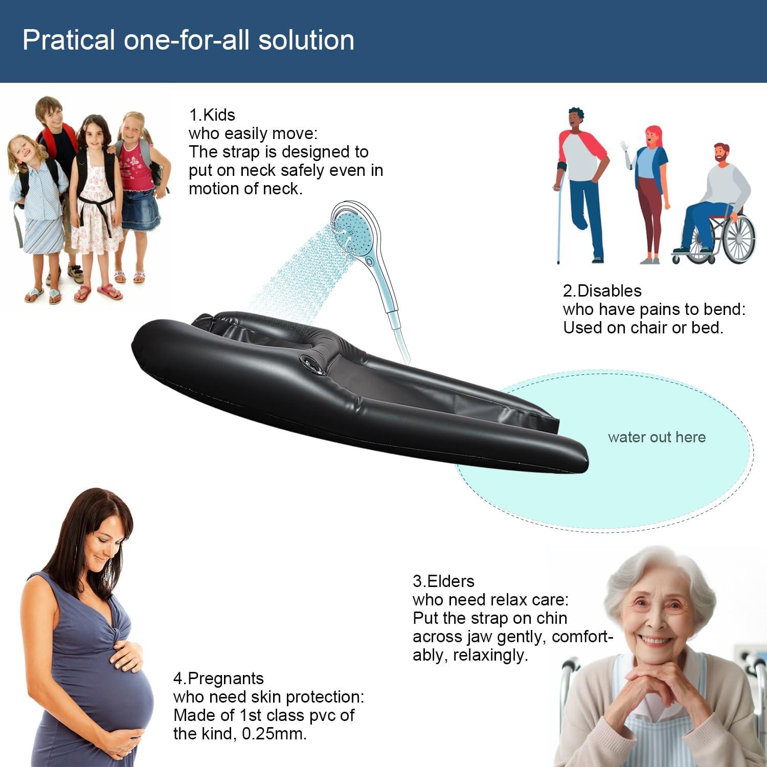 Lavabo Inflable para Lavado de Cabello Goping 61x38 cm