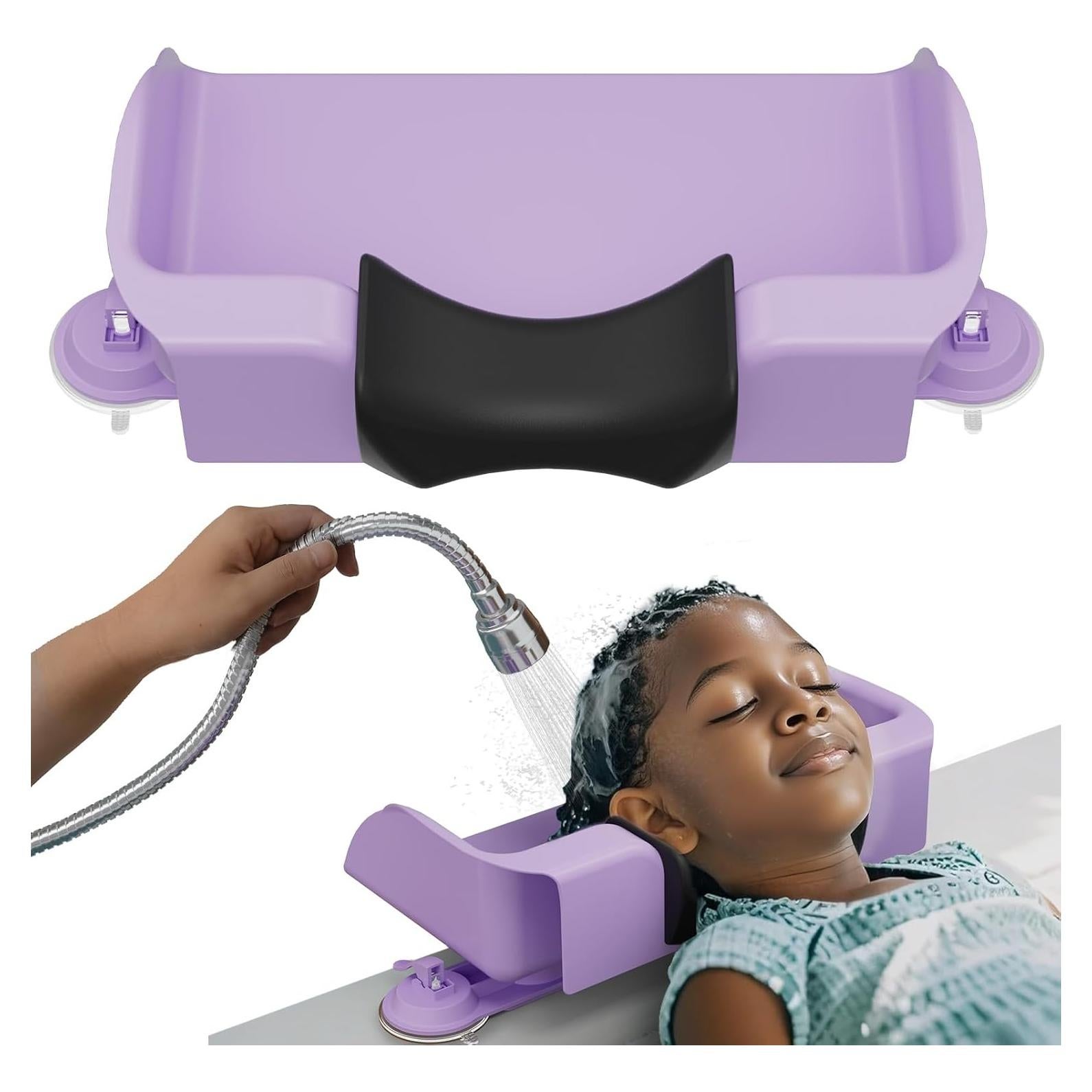 Estación de Lavado de Cabello Lifewit Morado para Niños