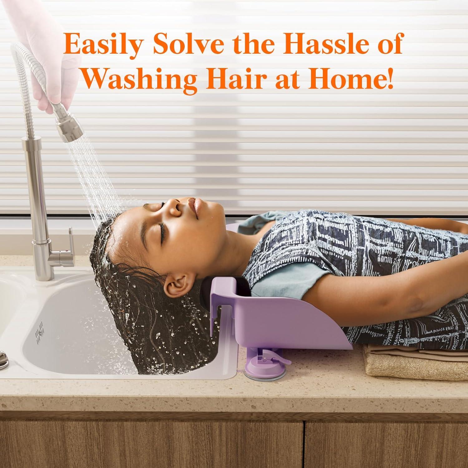 Estación de Lavado de Cabello Lifewit Morado para Niños