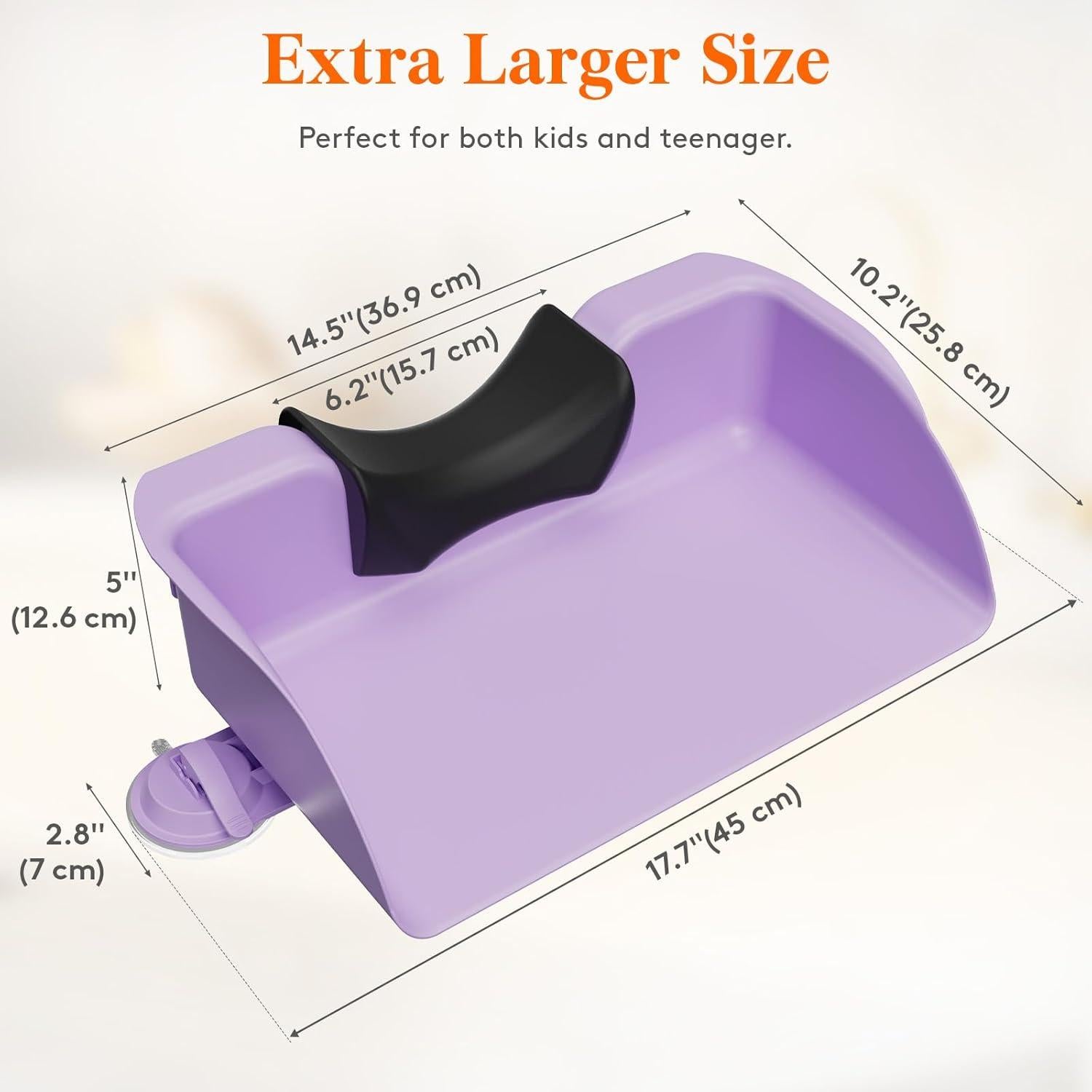 Estación de Lavado de Cabello Lifewit Morado para Niños