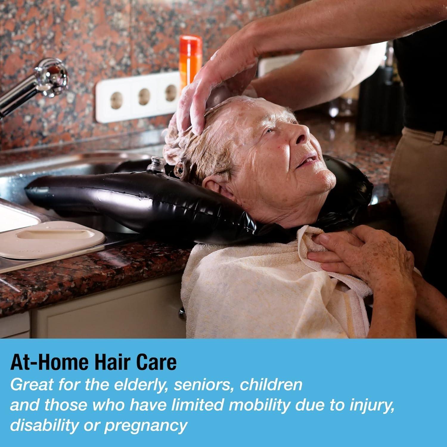 Bandeja Inflable para Lavado de Cabello Tilcare - 30cm x 60cm