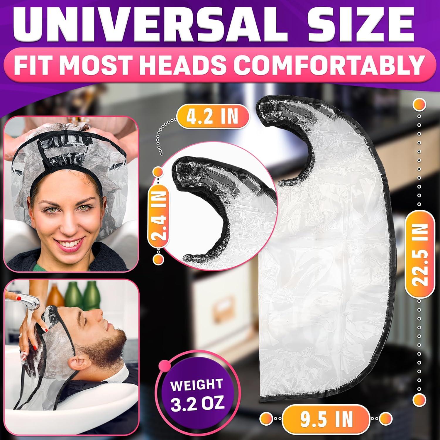 Gorro de Champú Portátil AZZORI para Ancianos - Lavado Vertical