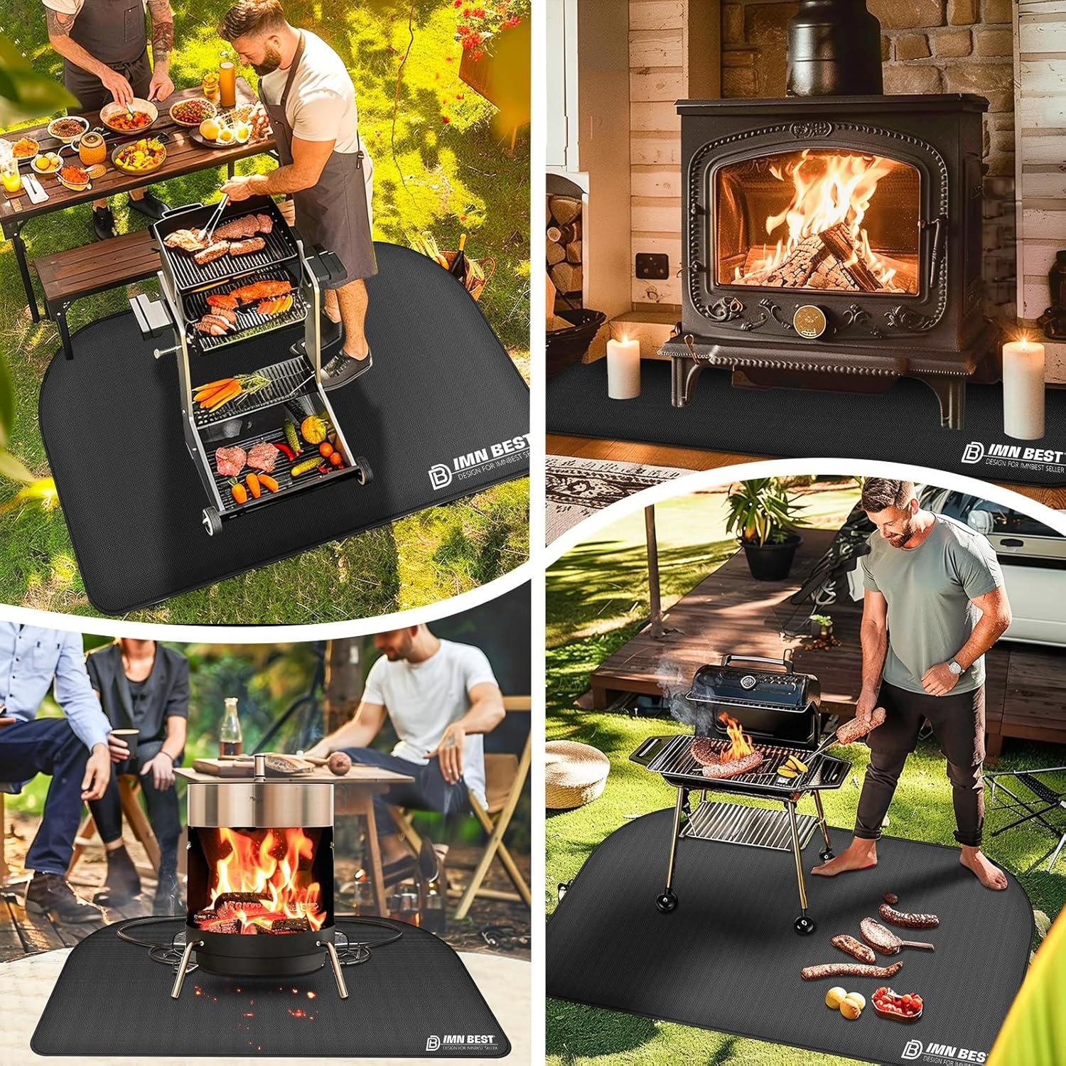 Alfombrilla a Prueba de Fuego y Agua ImnBest 150x100 cm