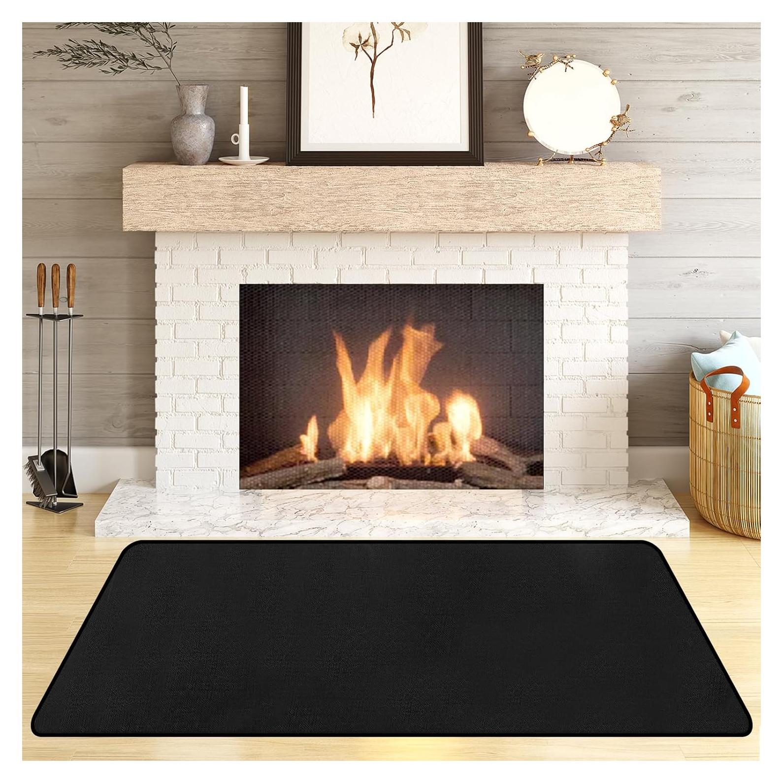 Alfombra Ignífuga Protalwell 137x76 cm para Chimenea