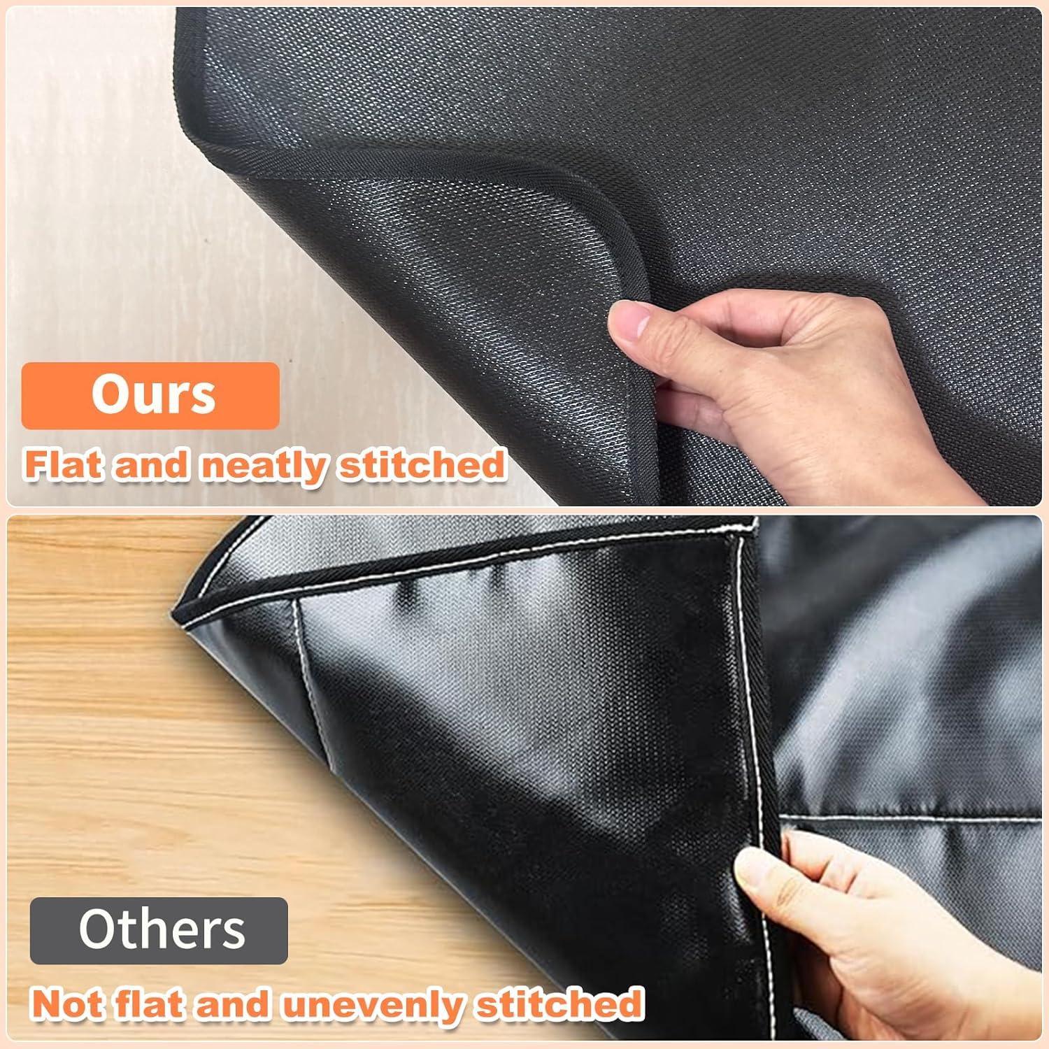 Alfombra Ignífuga Protalwell 137x76 cm para Chimenea