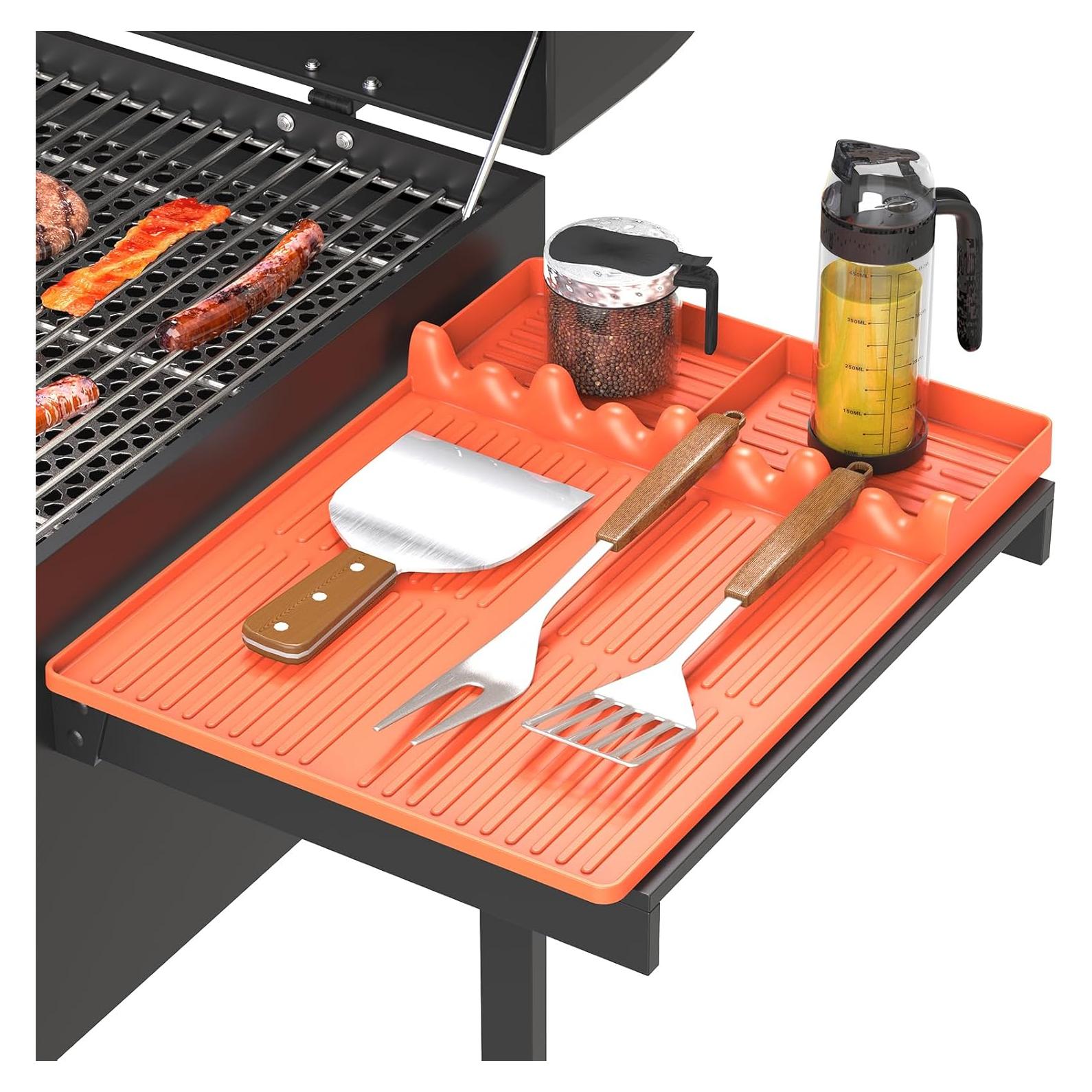 Alfombrilla de Silicona para Espátula Bolycen 40.6x29.2cm Naranja