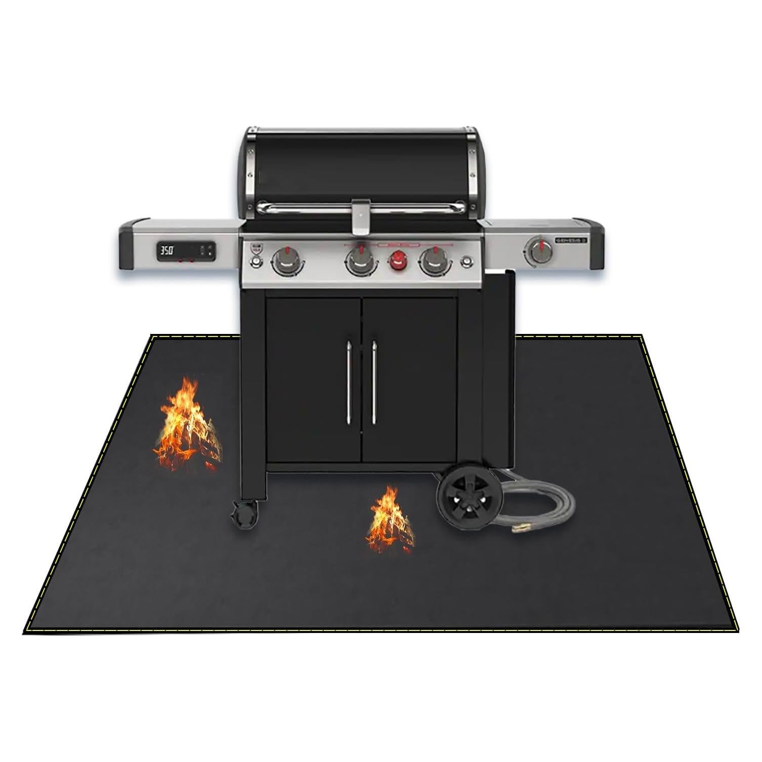 Alfombrilla para Parrilla VCHOMY 60x40 cm Silicona Impermeable
