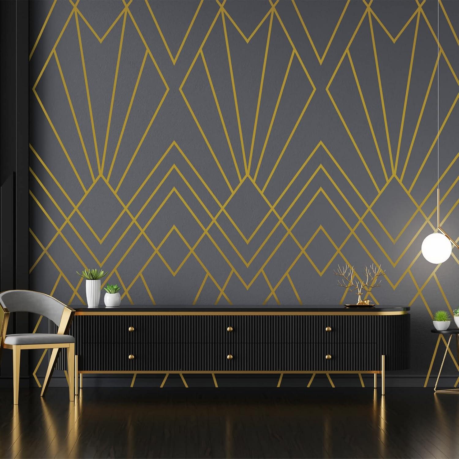 Cinta Metálica Autoadhesiva Colarr 6 Rollos Oro 20.12m