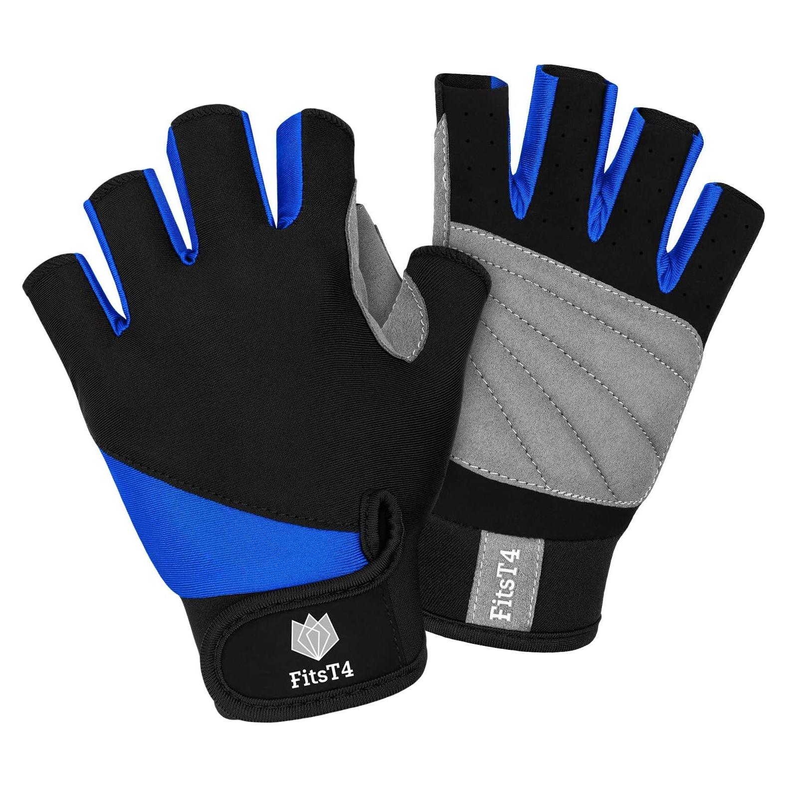Guantes de Palma Padded FitsT4 para Deportes Acuáticos