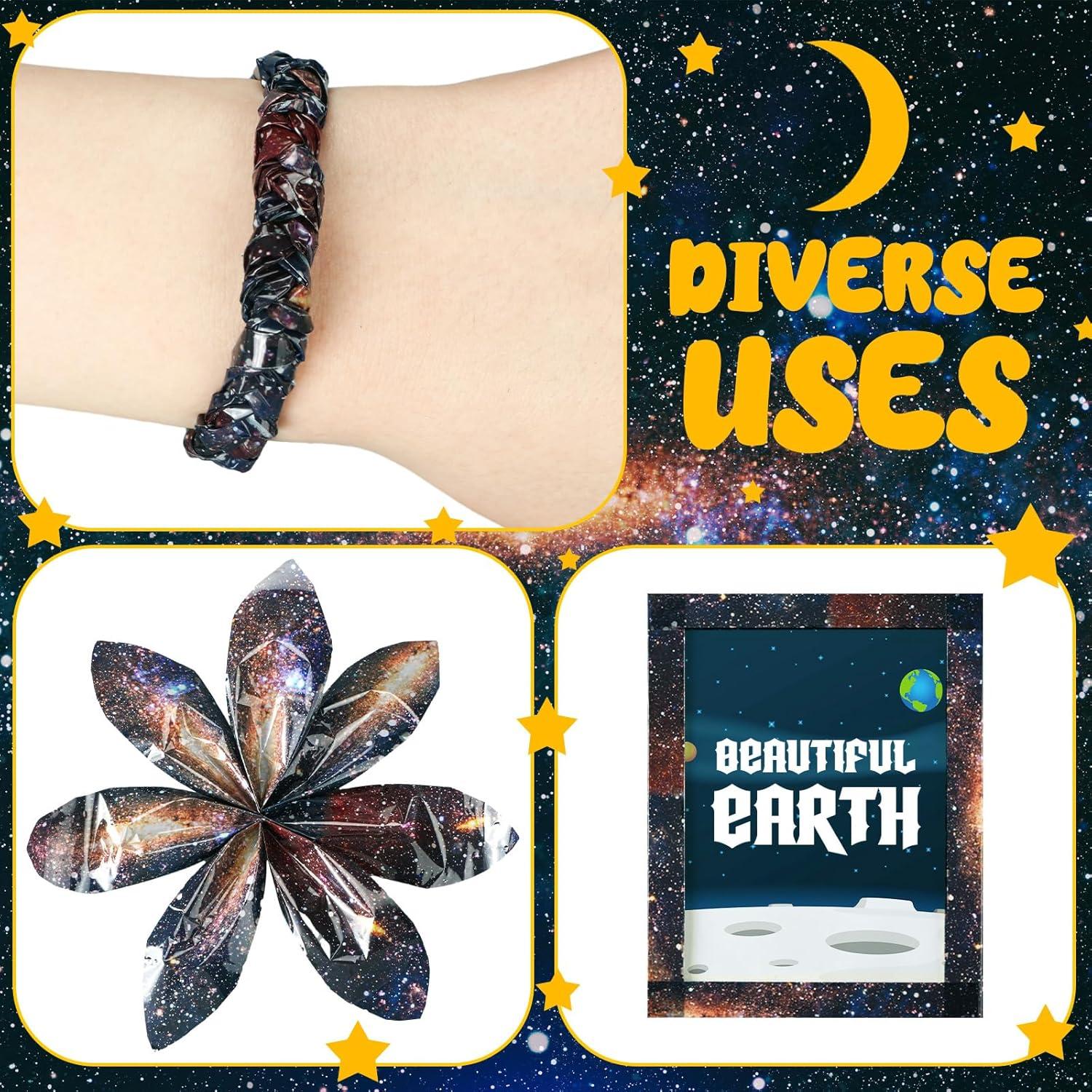 Cinta Adhesiva Harloon 4.8 cm x 91 m Galaxia para Manualidades