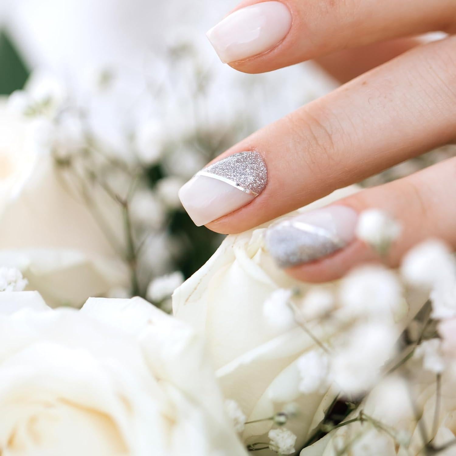 20 Rollos Cinta de Rayado para Uñas Dorada y Plateada 1mm