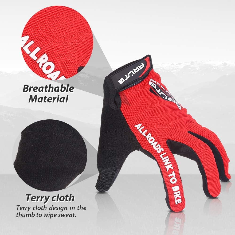Guantes de Ciclismo Arltb Negros para Hombres y Mujeres