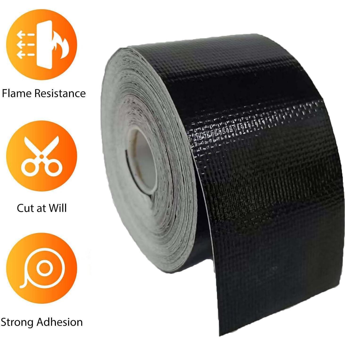 Cinta de Aislamiento Térmico Aluminio XINHAN 2in x 15m Negra