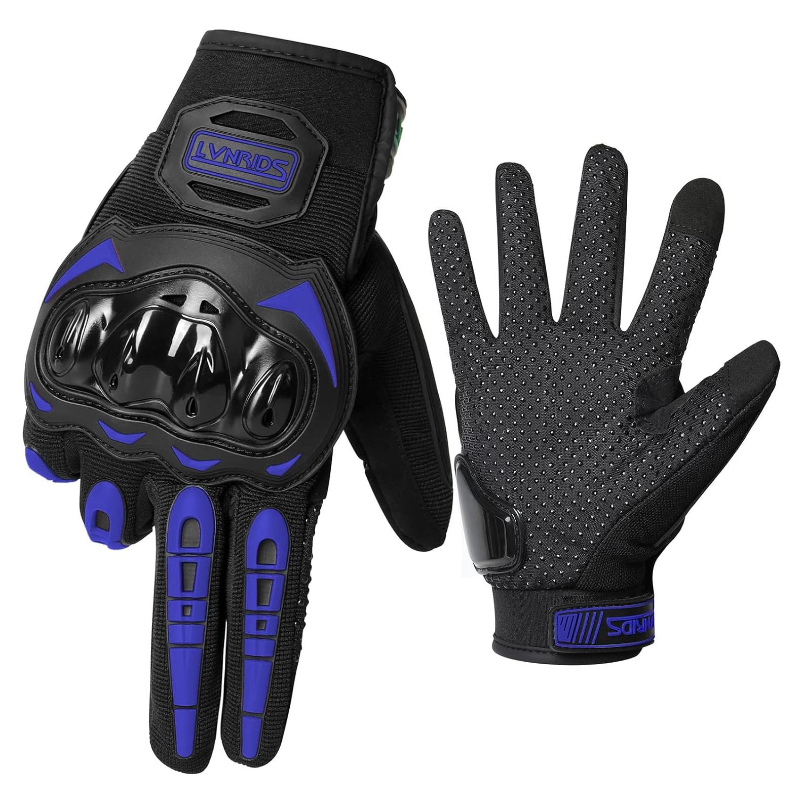 Guantes de Motocicleta LVNRIDS A030032-02 Verde Táctiles