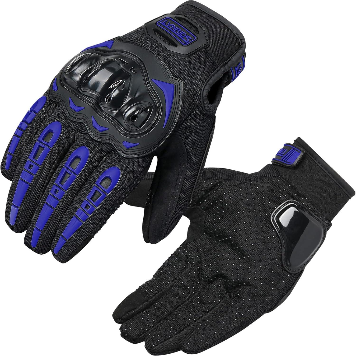 Guantes de Motocicleta LVNRIDS A030032-02 Verde Táctiles