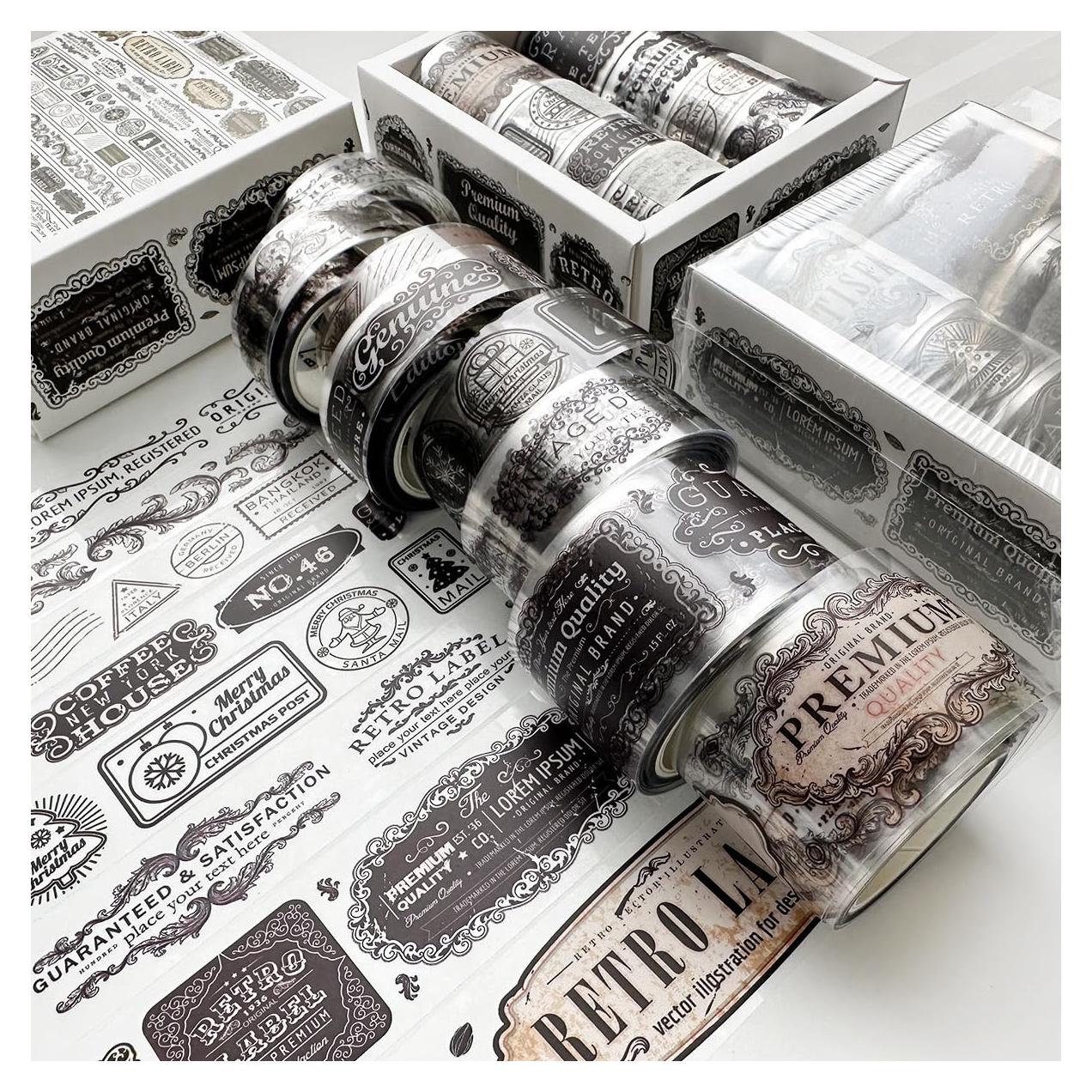 Juego de 8 Rollos de Cinta Washi Galáctica OnlyOne Elite