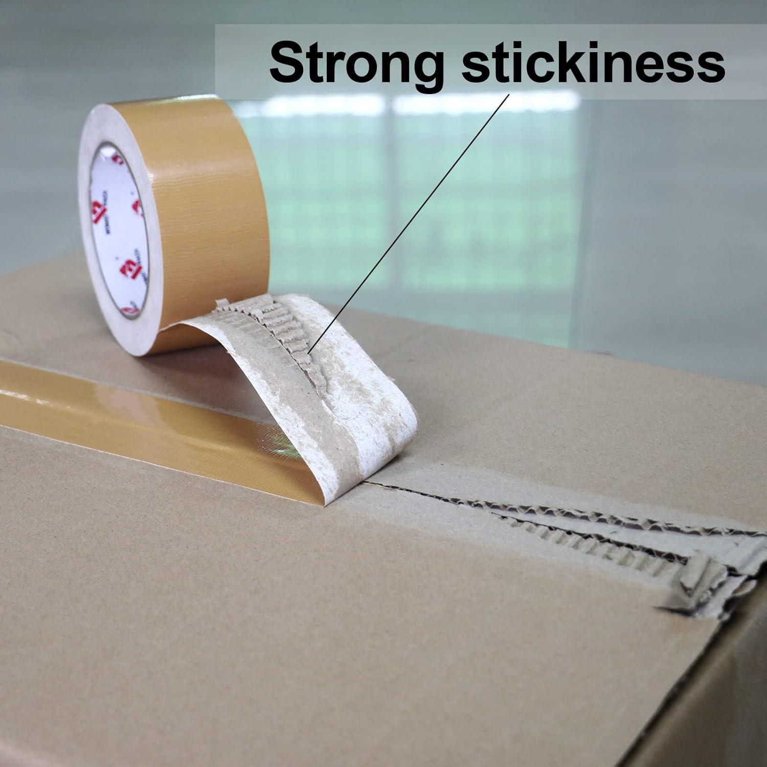 Cinta Adhesiva Beige Pesada JIALAI 5cm x 27.43m Impermeable