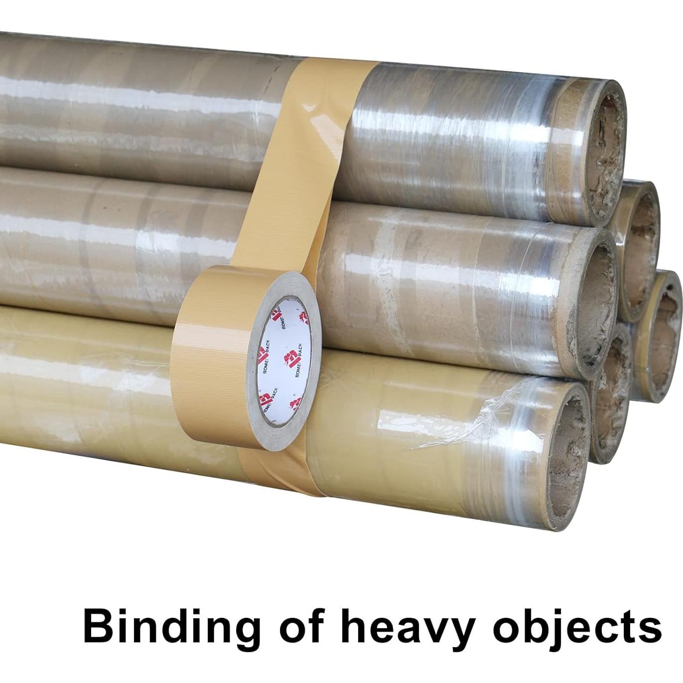 Cinta Adhesiva Beige Pesada JIALAI 5cm x 27.43m Impermeable