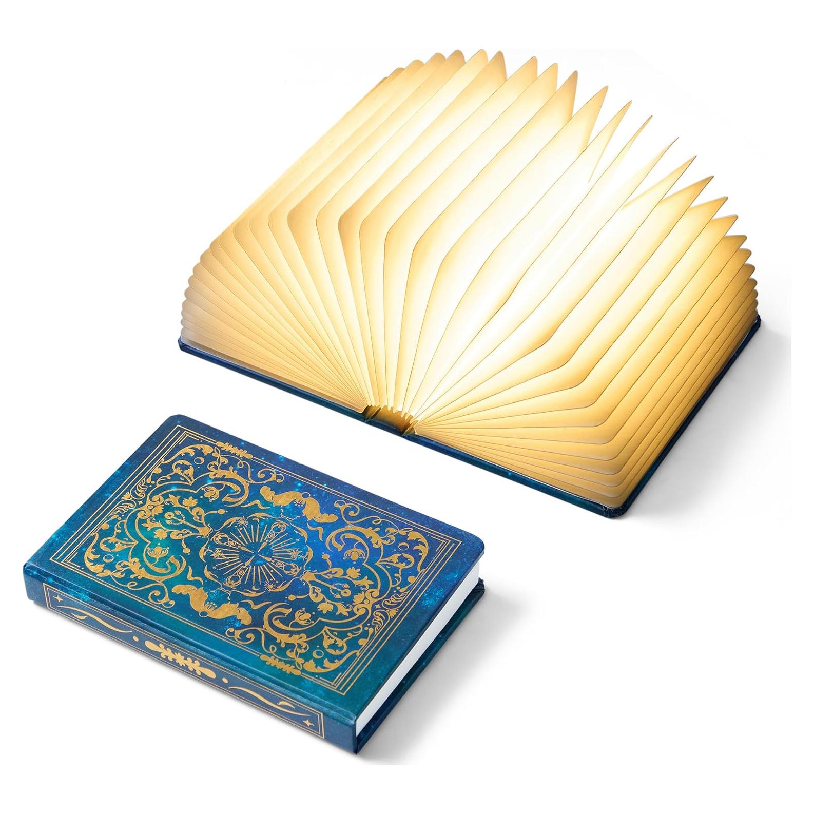 Lámpara de Libro Uniwolk Plegable 1200mAh 5 Colores Decorativa